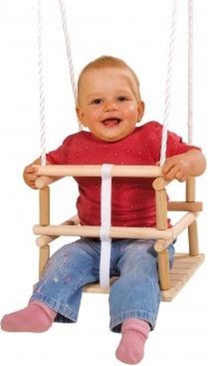 houten kinderschommel baby eichhorn outdoor